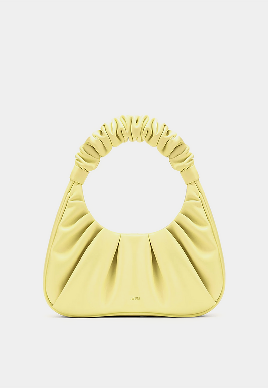 Jw Pei Women'S Gabbi Ruched Hobo Handbag - Light Yellow