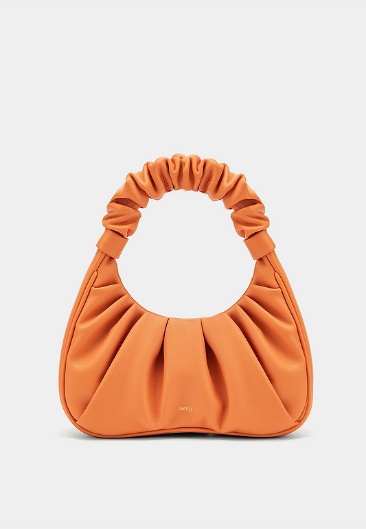 Jw Pei Women'S Gabbi Ruched Hobo Handbag - Orange