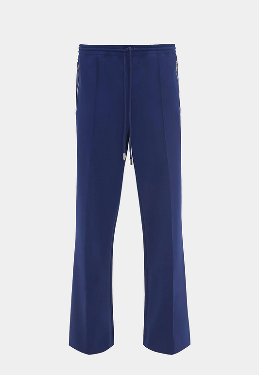 Jw Anderson Bootcut Track Pants Oxford Blue