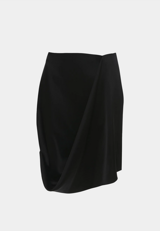 Jw Anderson Draped Skirt Black