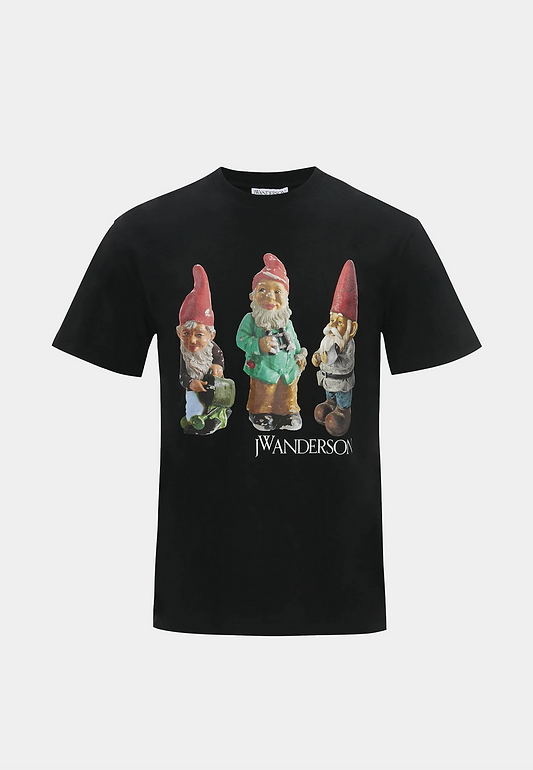 Jw Anderson Gnome Trio T-Shirt Black