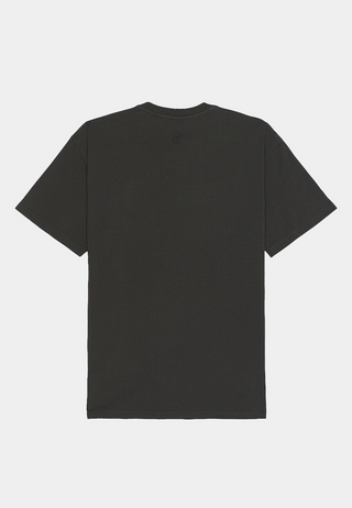 Jw Anderson Pol Thistle Embroidery T-Shirt Charcoal