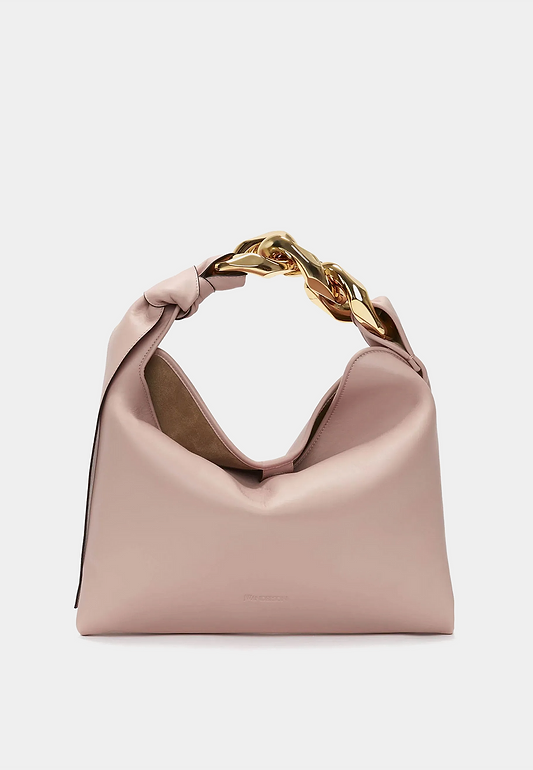 Jw Anderson Small Chain Hobo 310 Dusty Rose