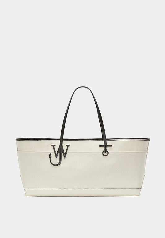 Jw Anderson Anchor Stretch Tote Natural/Black