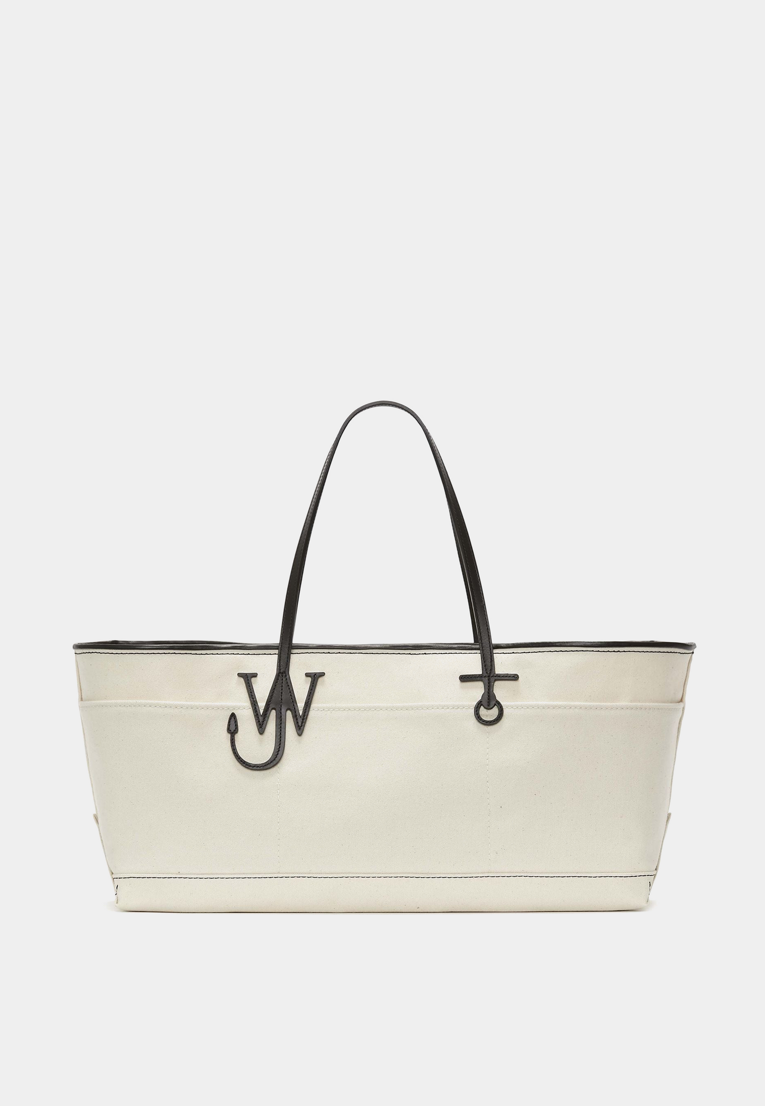 Jw Anderson Anchor Stretch Tote Natural/Black