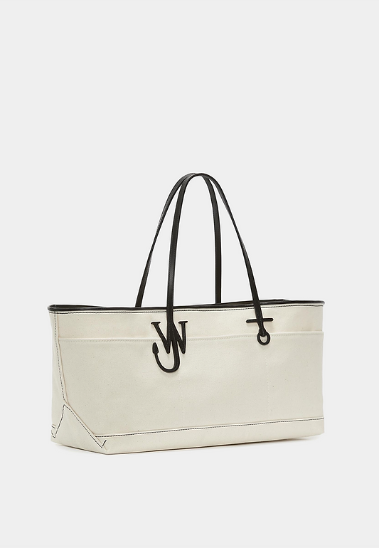 Jw Anderson Anchor Stretch Tote Natural/Black