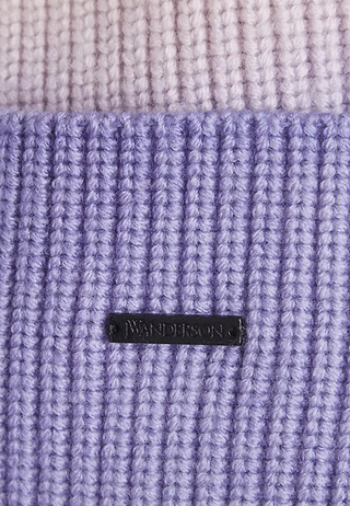 Jw Anderson Gradient Beanie Lavender