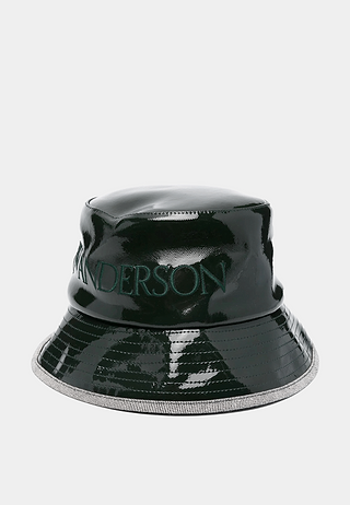 Jw Anderson Logo Bucket Hat Khaki