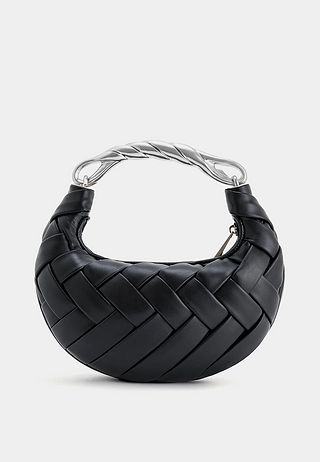 Jw Pei Orla Weave Handbag - Black