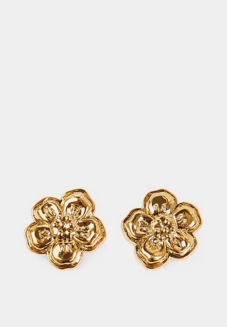 Kenzo Boke Flower Earring - Gold