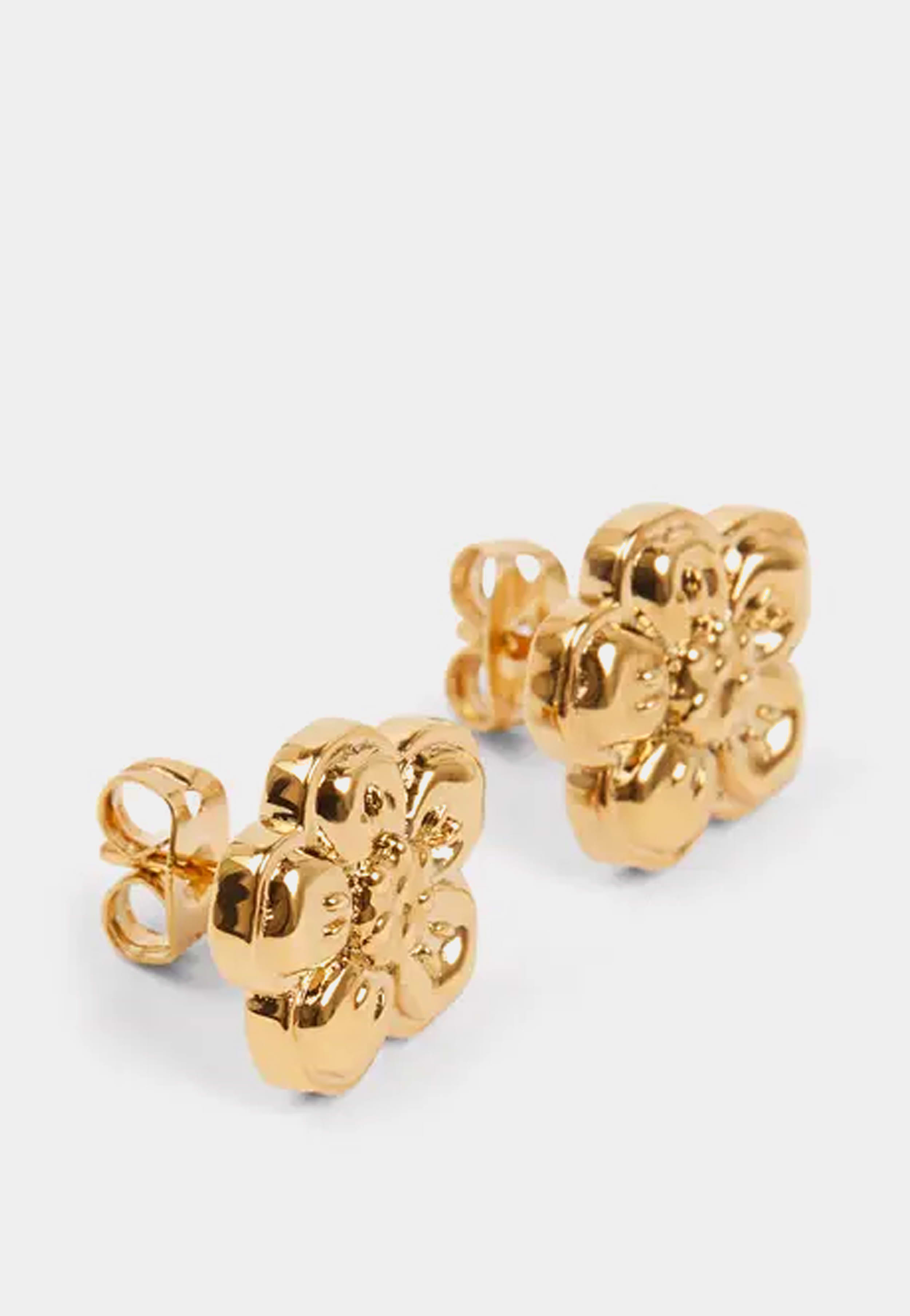 Kenzo Boke Flower Earring - Gold