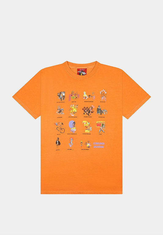 KIDSUPER STUDIOS Museum T-shirt - Orange