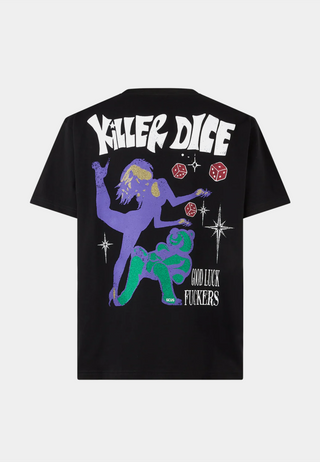 Gcds Killer Dice Oversize T-
Shirt Black