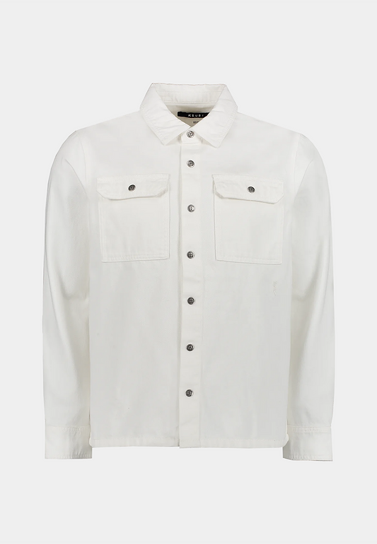 Ksubi Scorpio Shirt Whiteout Jacket White