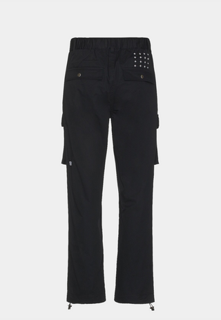 Ksubi Woven Fugitive Cargo Pant - Dark Fanatsy Black