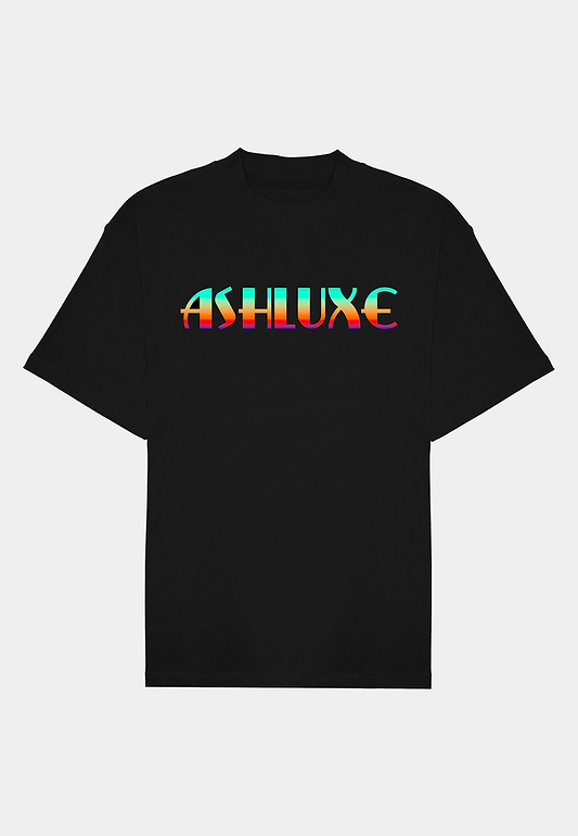Ashluxe Neo Logo T-shirt Multi Black