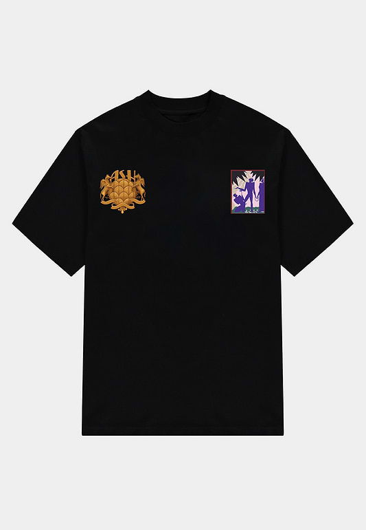 Ashluxe Fela Inspired Badge T-shirt Black