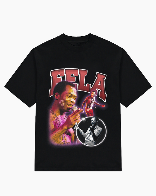 Ashluxe Fela Tribute Tee Black