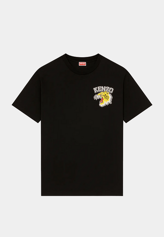 Kenzo Tiger Varsity Classic T-shirt 99J Black