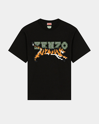 Kenzo Pixel Classic T-shirt Black