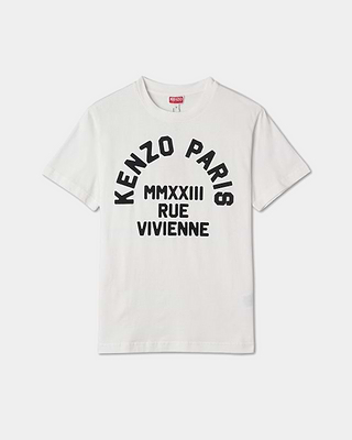 Kenzo Rue Vivienne Loose T-shirt Off White