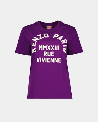 Kenzo Rue Vivienne Loose T-shirt Purple