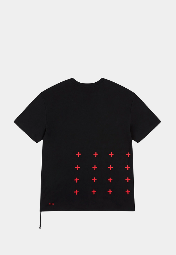Ksubi 4X4 Biggie Ss Tee Black/Red Black