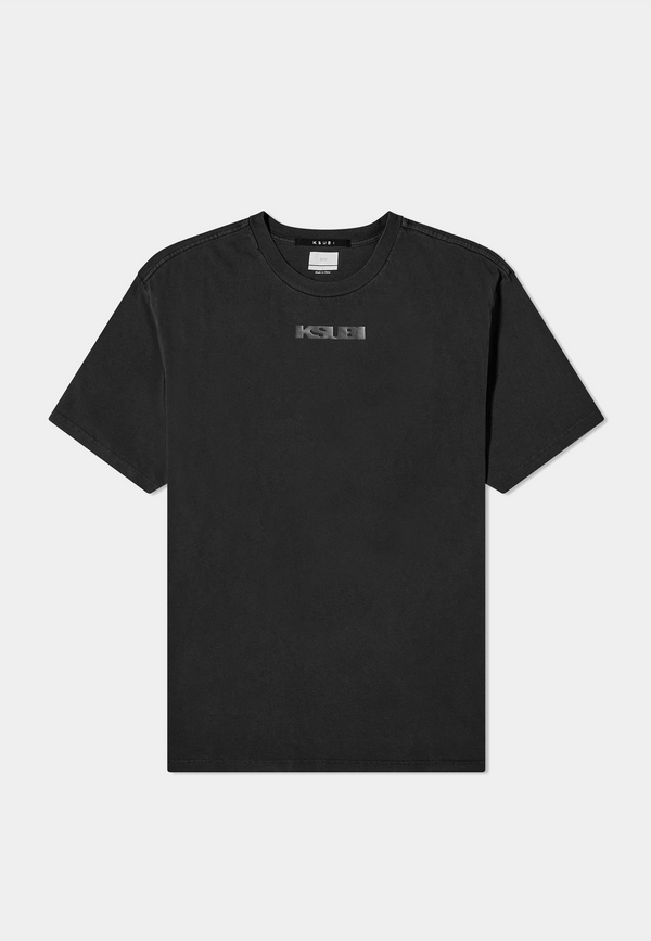 Ksubi Stealth Biggie Ss Tee Jet Black