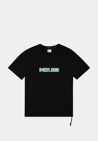 Ksubi Portal Biggie Ss Tee Jet Black Black
