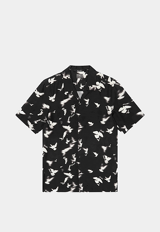 Ksubi flight resort ss shirt black Black
