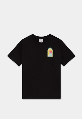 Casablanca L'Arche Classic T-Shirt Black