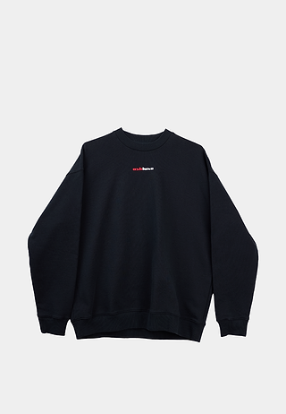 Mask Graphic Sweatshirt Black