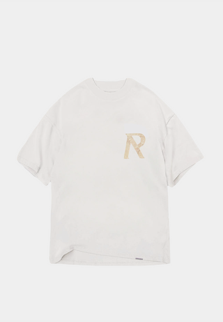 Represent Masking Tape Initial T-Shirt Flat White