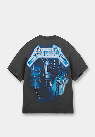 Represent Metallica Ride The
Lightning Ss T-Shirt Vintage
Grey