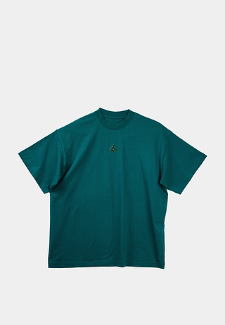 Metallic Small Logo T-Shirt Green