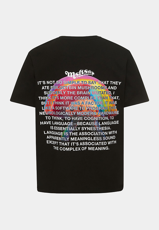 Msftrep Mushroom T-Shirt Black