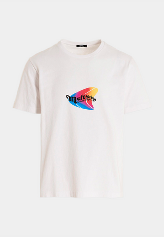 Msftrep Trippy Summer Basic T-Shirt White