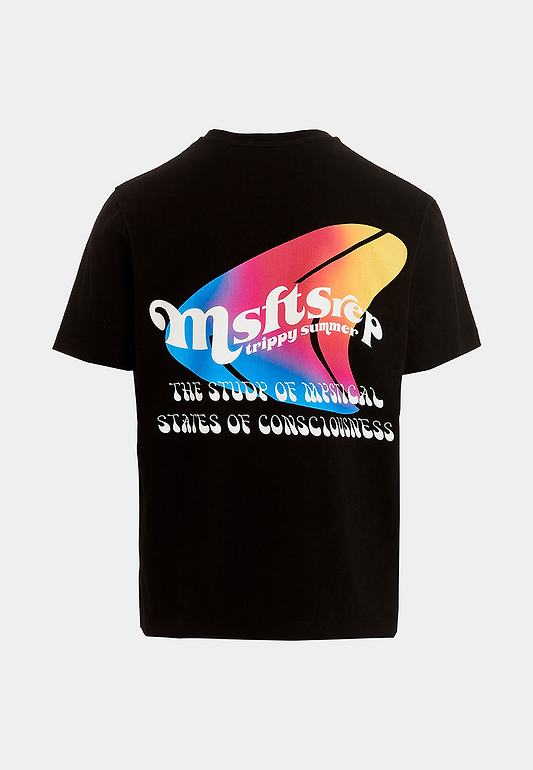 Msftrep Trippy Summer Basic T-Shirt Black