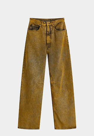 Maison Margiela 5 Pockets Long Pants Yellow