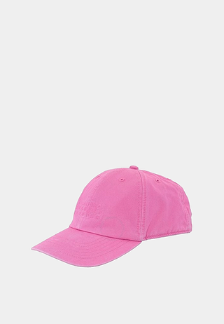 Maison Margiela Number Logo Embroidered Cap Pink