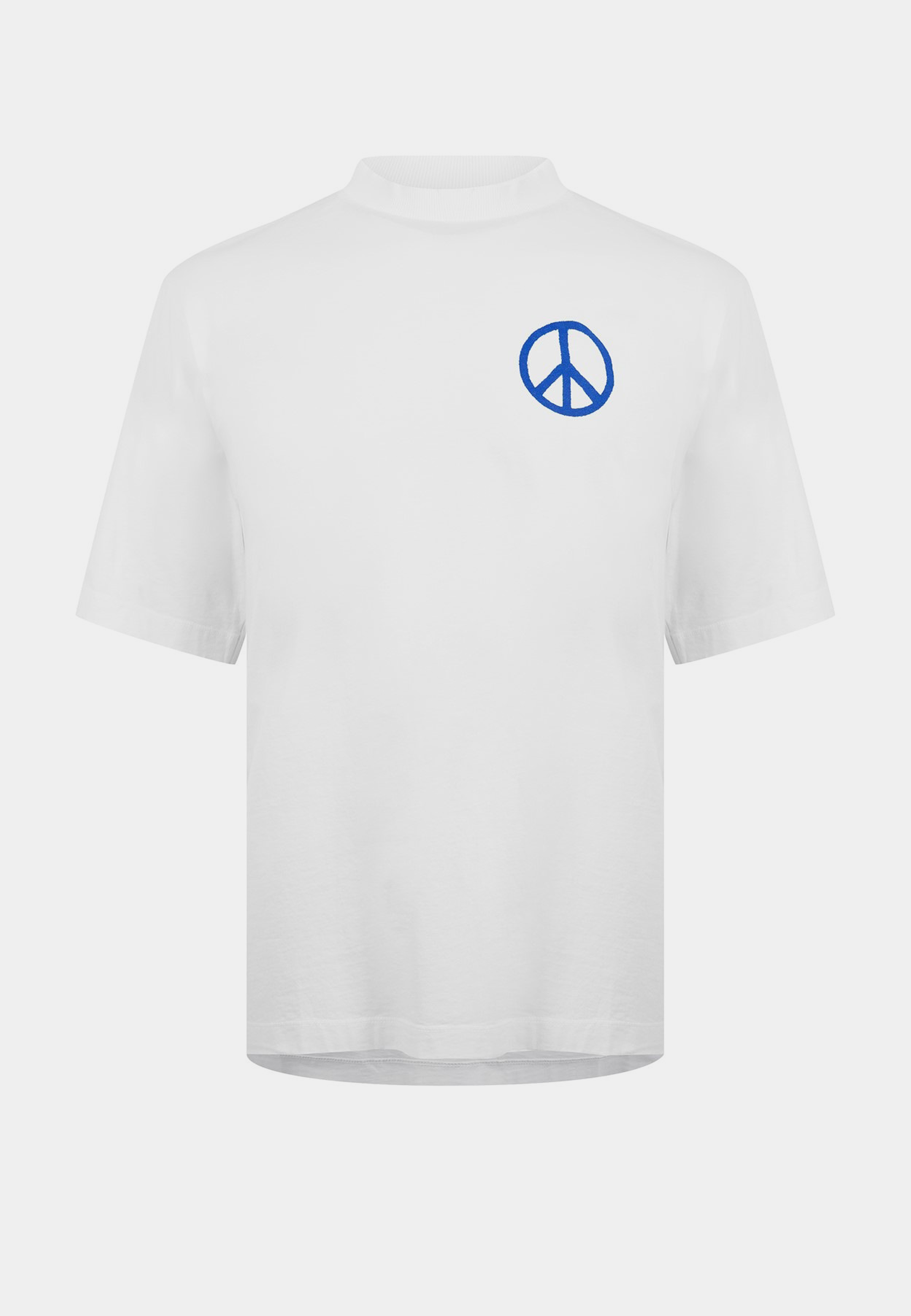 Marcelo Burlon County Peace Over T-Shirt - White/Blue