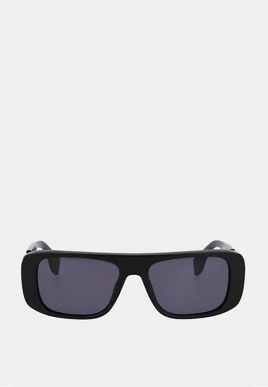 Marcelo Burlon Polygala Sunglasses Black Dark Grey