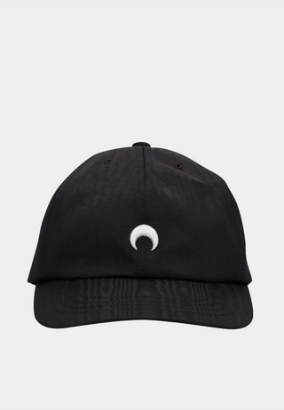 Marine Serre Regenerated Moire Baseball Cap Black