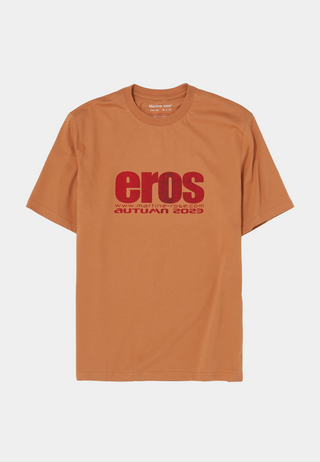 Martine Rose Classic S/S T-Shirt Terracotta / Eros Text