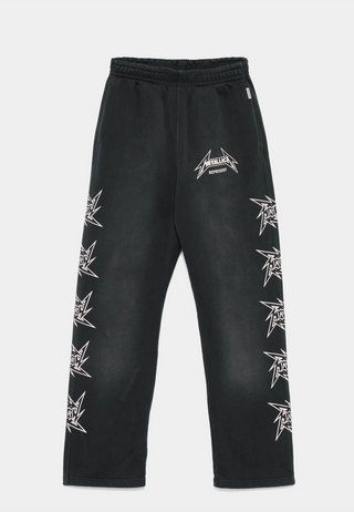 Represent Metallica 40 Year
Anniversary Sweat Pants Stained
Black