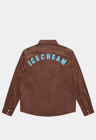 Bbc Needle Cord Shirt Brown