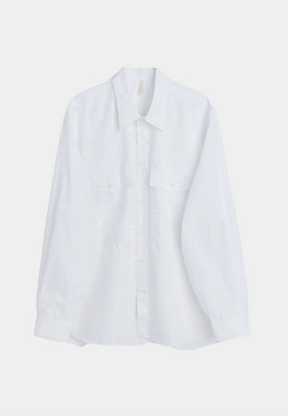 Sunflower Note Shirt White