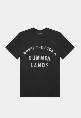 Nahmias Wtf Is Summerland T-Shirt Vintage
Black