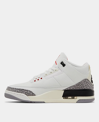 Nike Air Jordan 3 Retro Summit White Fire Red-Black