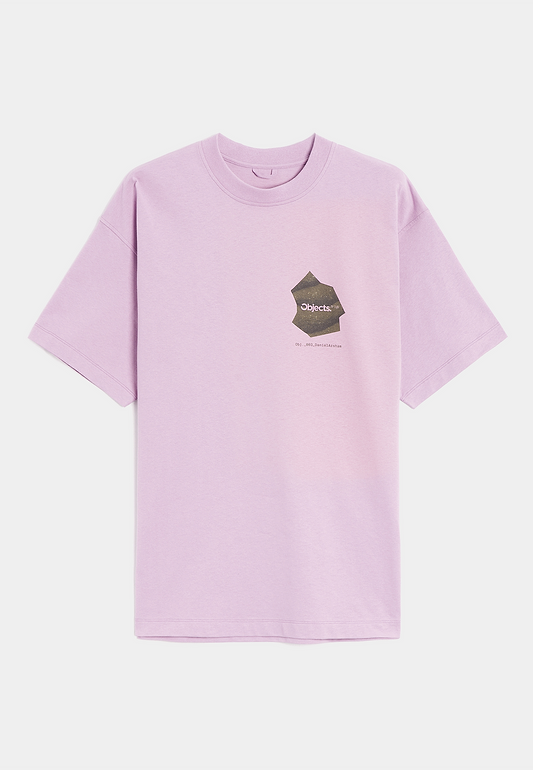 Objects Iv Life Thought Bubble Spray Print Ss T-Shirt Lavender
